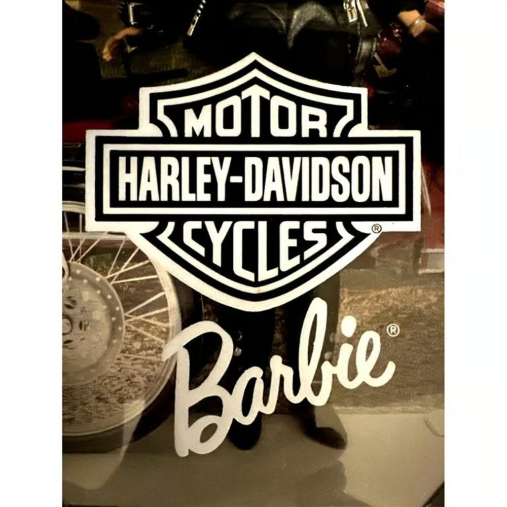 1997 MATTEL HARLEY DAVIDSON LIMITED EDITION BARBIE BLONDE HAIR NRFB MINT - Picture 4 of 6
